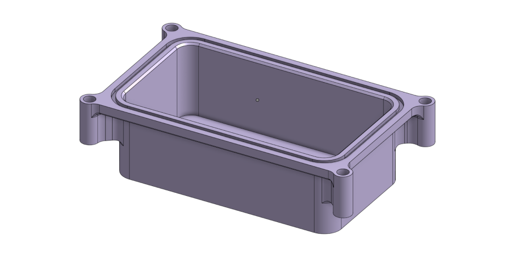 Example lightweight aerospace enclosure