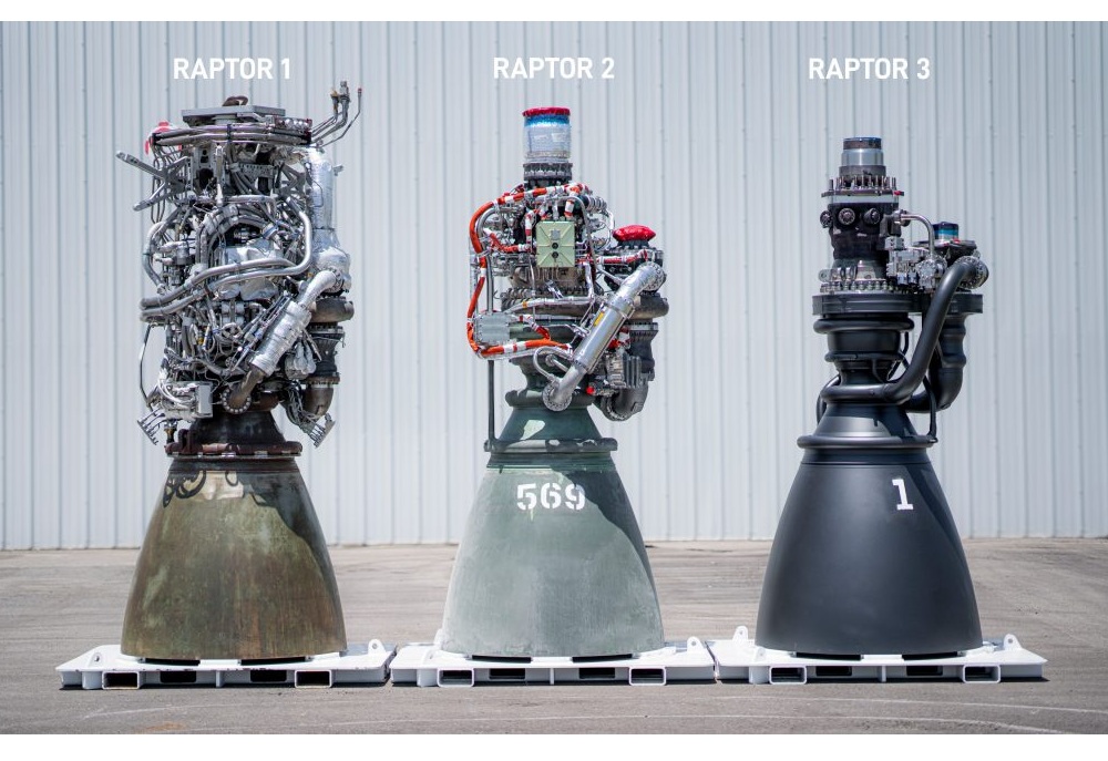 Evolution of the raptor engine